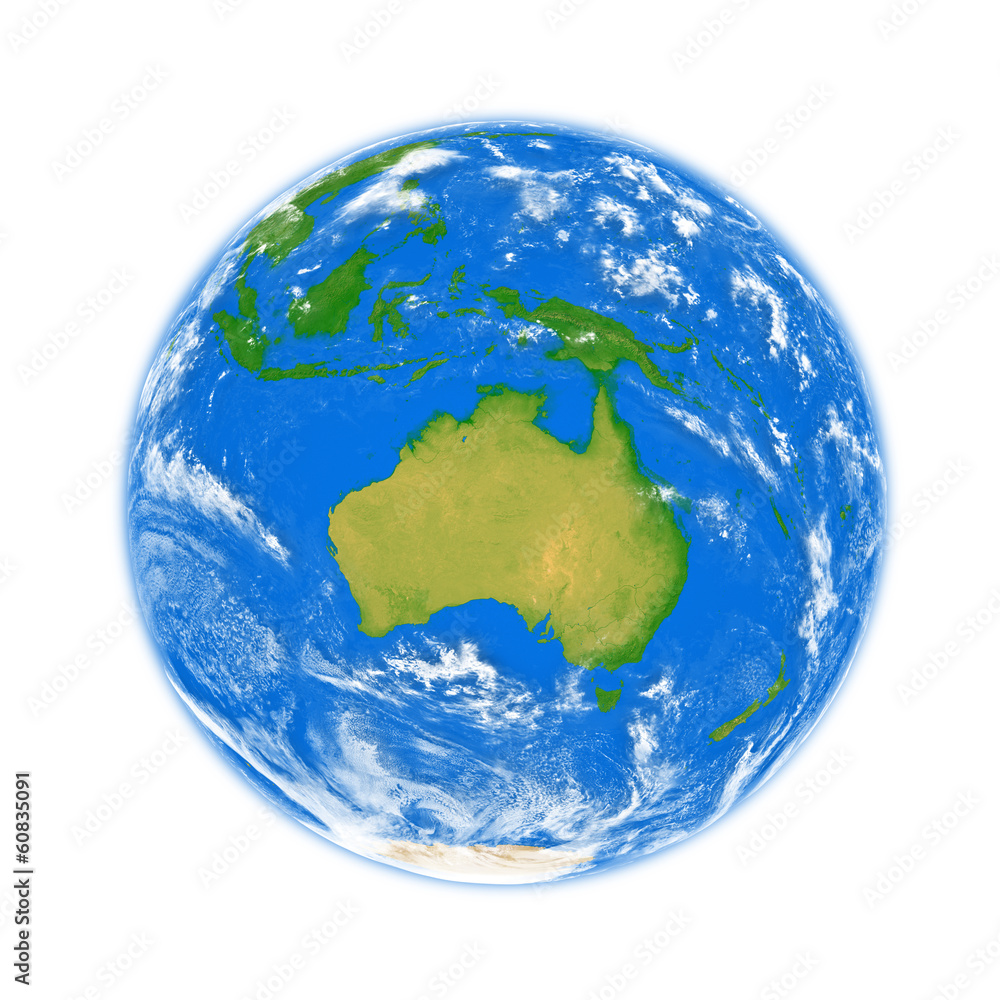 Fototapeta premium Australia on Earth
