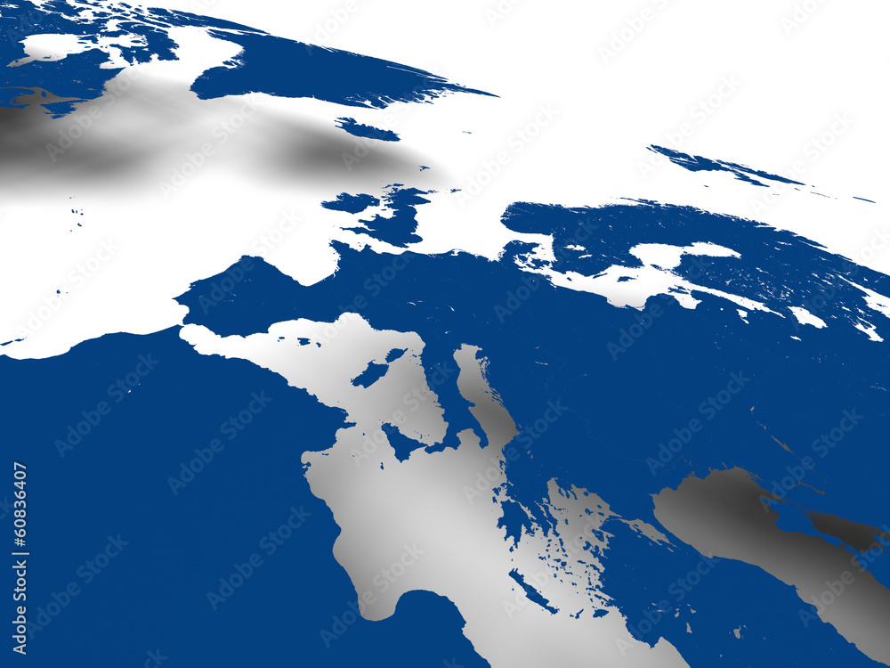 Fototapeta premium European continent