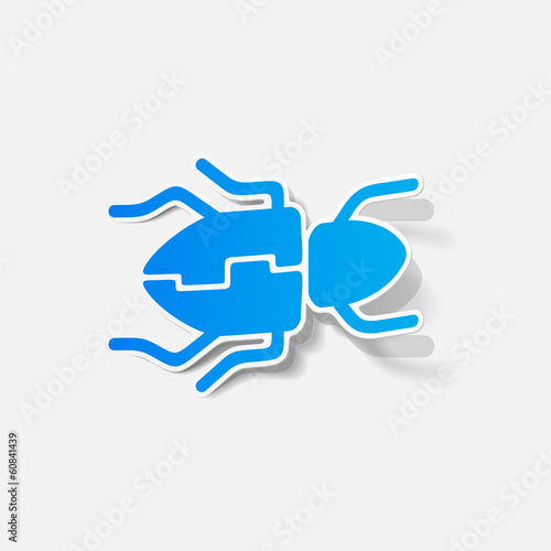 realistic design element: beetle