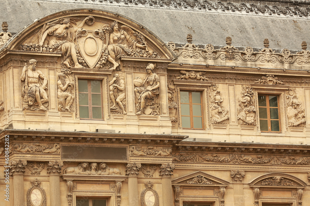 Fototapeta premium Louvre building