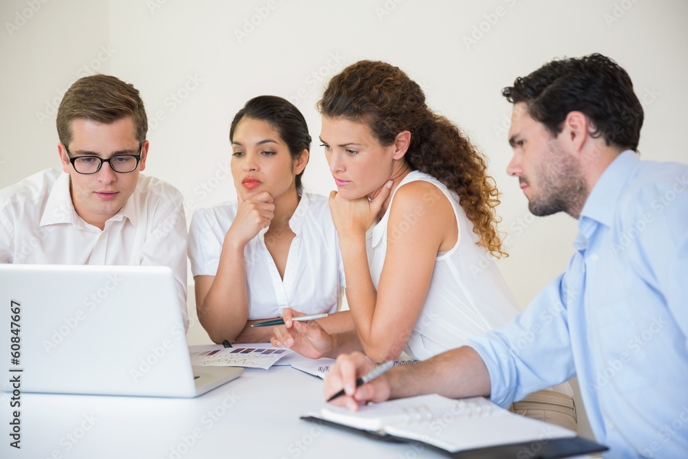 Senior business people using laptop Senior business people using laptop
