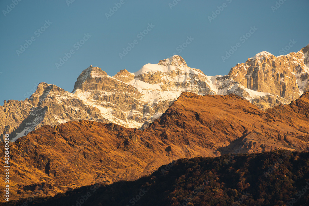 The Annapurna range