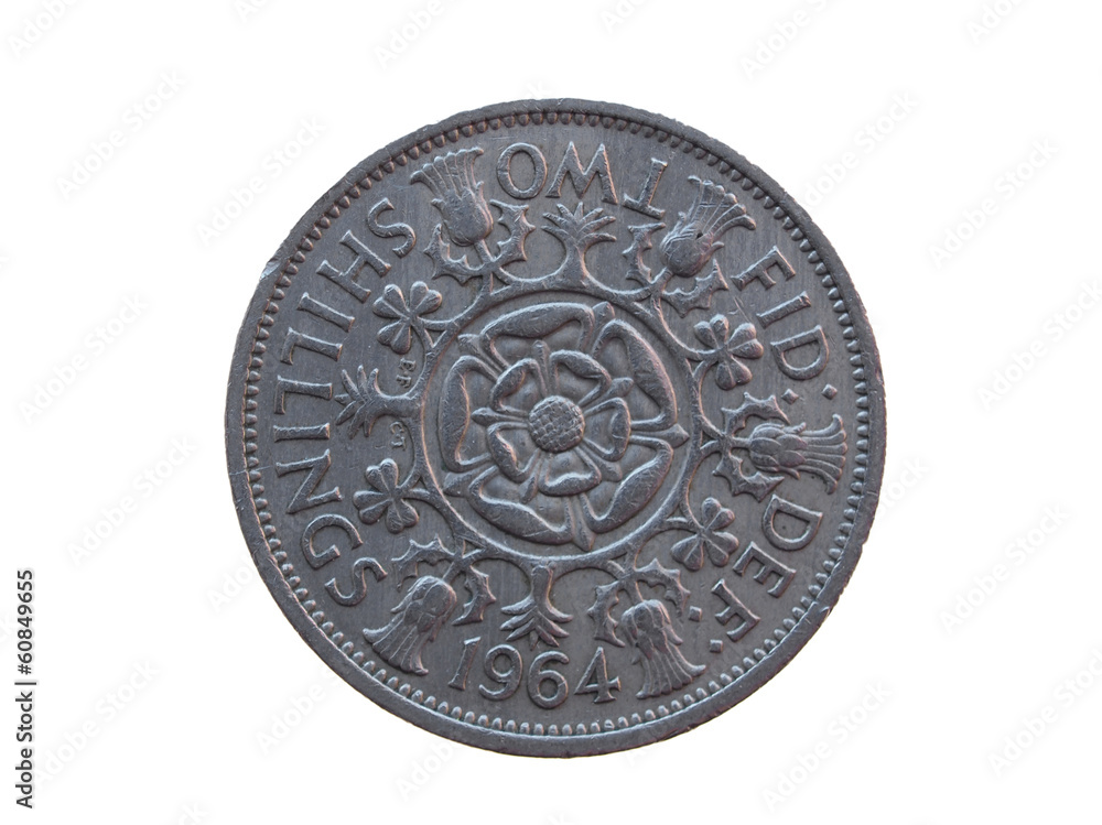 two shillings coin