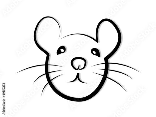 Maus - Ratte Tribal Gesicht