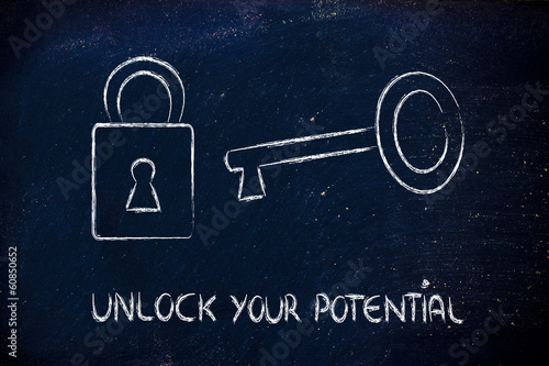 unlock your potential © faithie