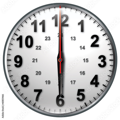 Fotografija 6 bw clock