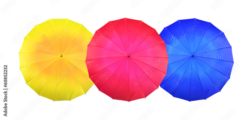 three umbrella