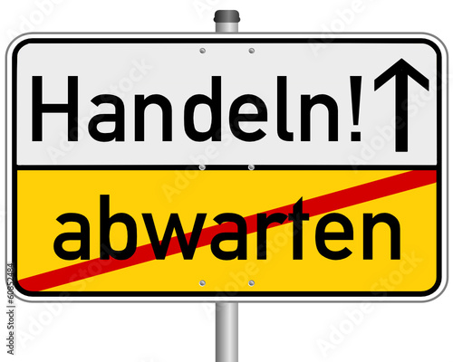 Machen abwarten handeln zögern #140129-svg04