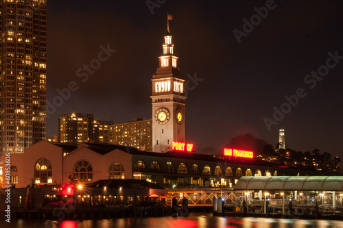Clock tower of Ferry Building