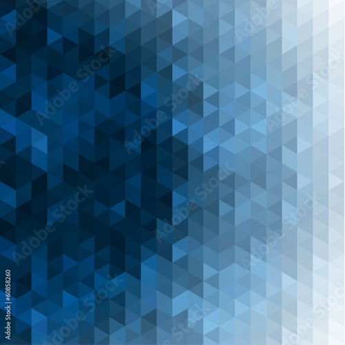 Blue mosaic background