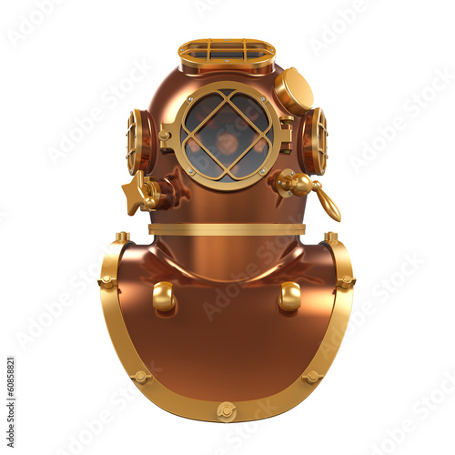 Old Diving Helmet photo