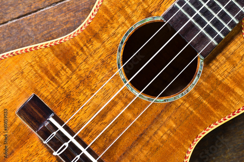 part of traditional acoustic guitar,extremely shallow dof.