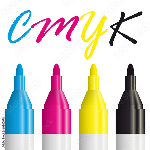 Textmarker CMYK