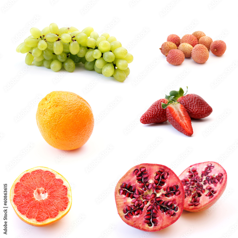 Verschiedene Obstsorten Verschiedene Obstsorten