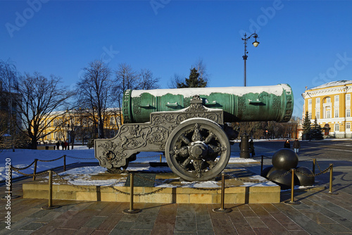 Tsar Cannon, Moscow Kremlin, Russia