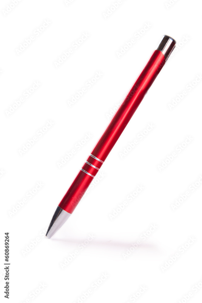 a red pencil closed up a red pencil closed up