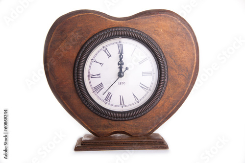 old watch heart shaped