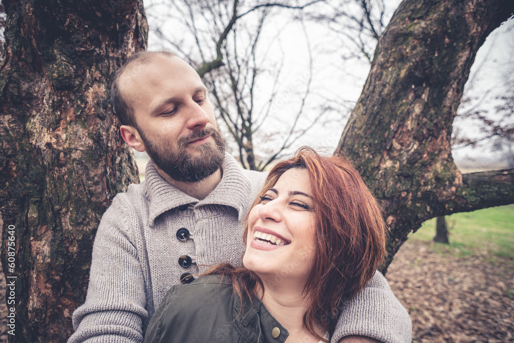 Fototapeta premium couple in love