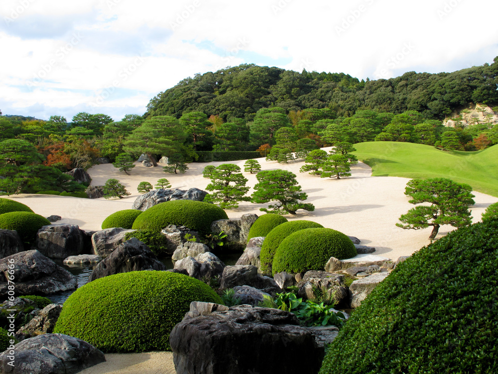 Fototapeta premium Adachi Museum of Art in JAPAN