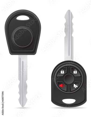 car key vector illustration