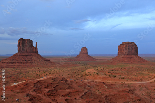 monument Valley au crépuscule, Arizona