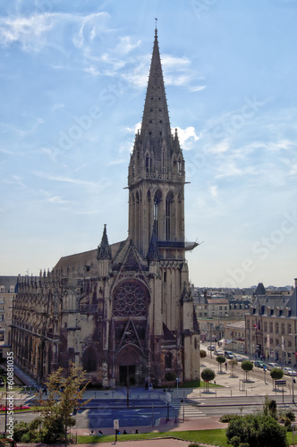 France, Caen - La ville aux mille clochers