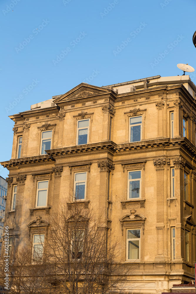 Fototapeta premium Old Building in Istanbul, Turkey