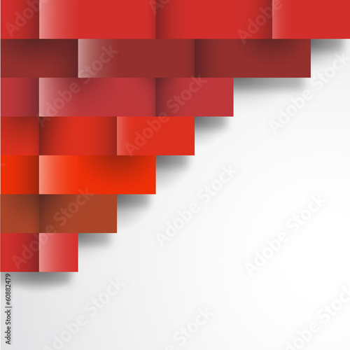 abstract geometric red wallpaper background
