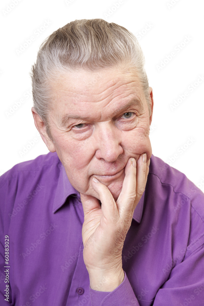 Senior man. Senior man.