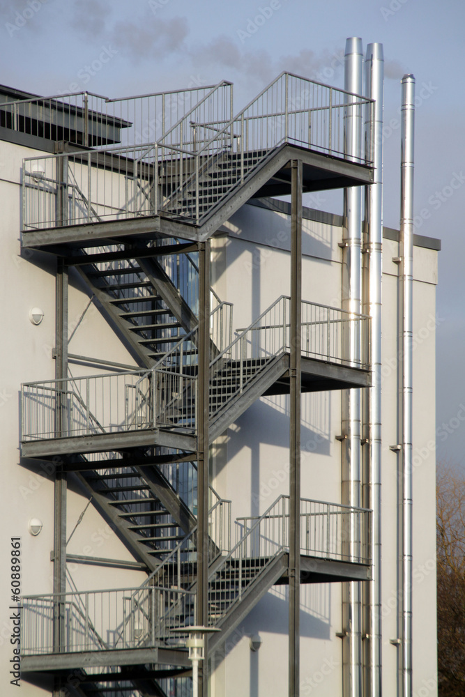 Naklejka premium Elisenstift Humfeld Aussentreppe
