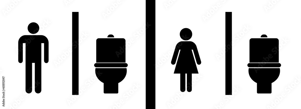 Fototapeta premium Toilettes