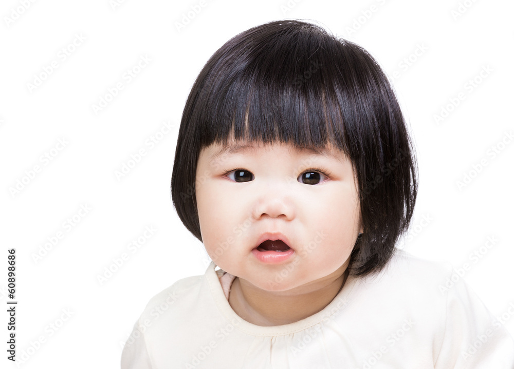 Cute baby girl portrait Cute baby girl portrait