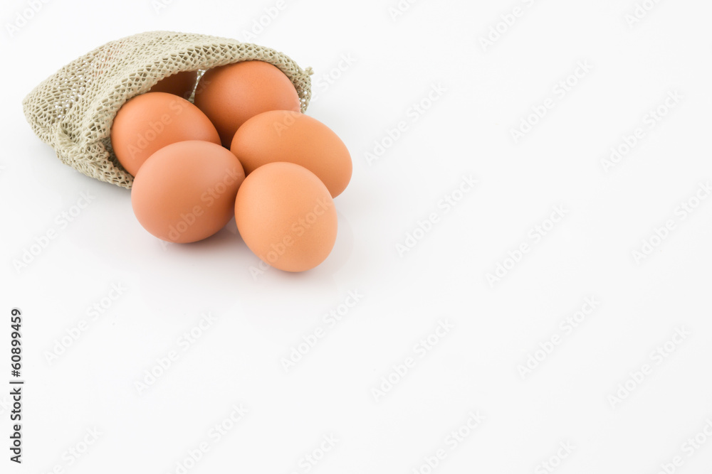 eggs isolated on white background eggs isolated on white background