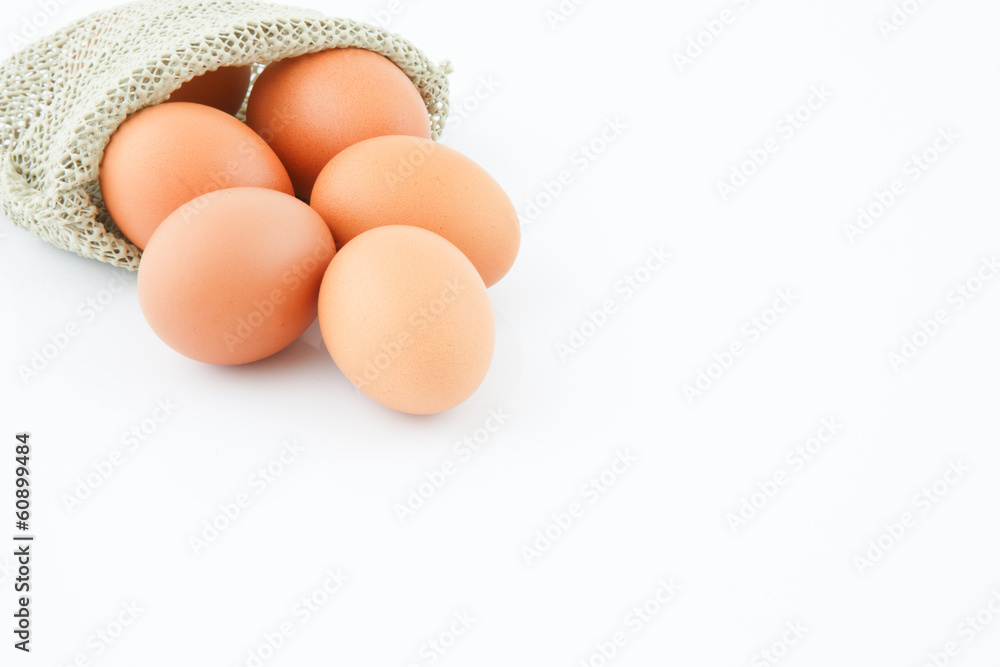 eggs isolated on white background eggs isolated on white background