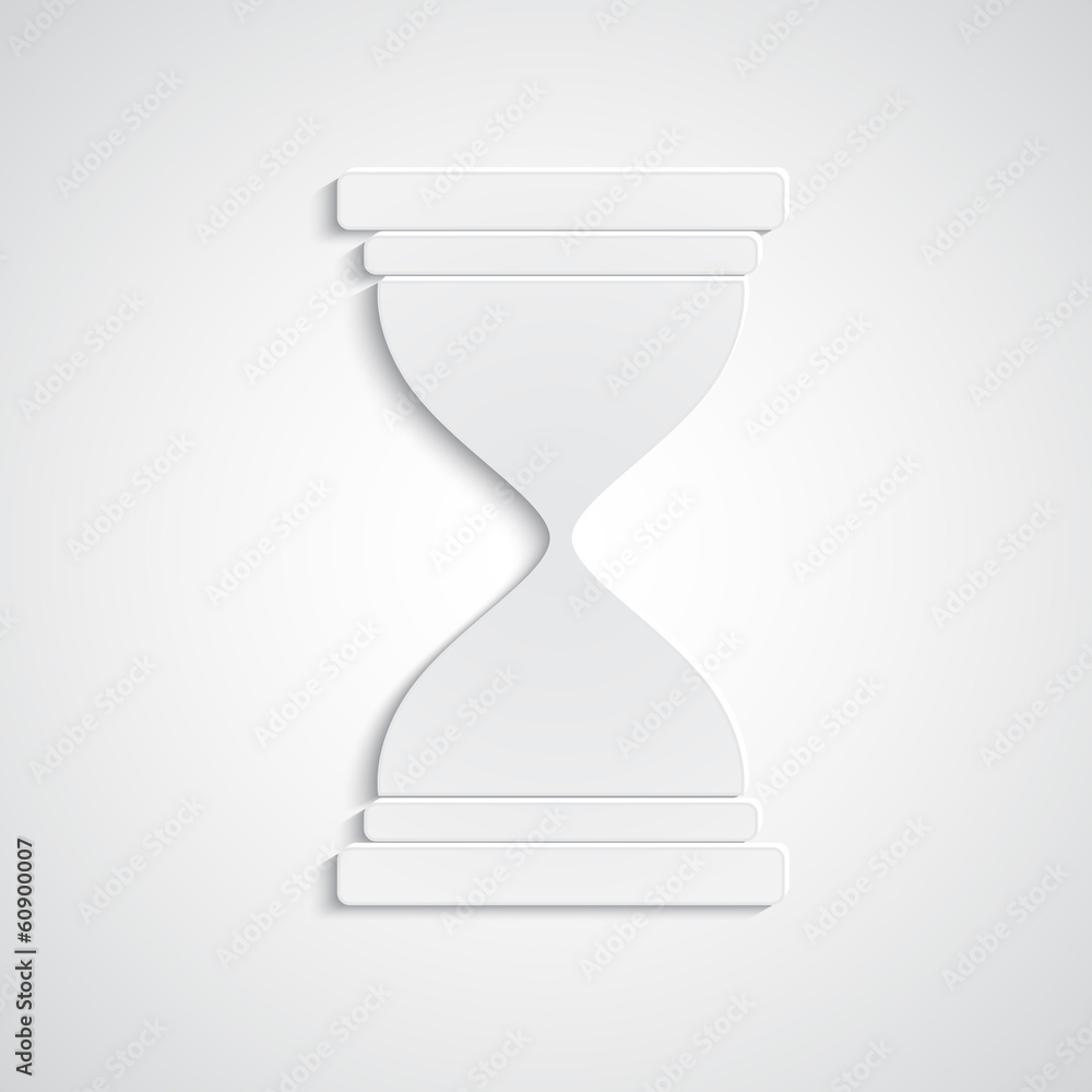 Paper hourglass Paper hourglass