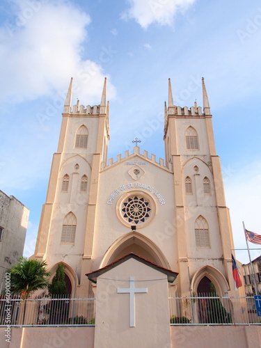 St. Francis Xavier Church in Malacca  Malaysia