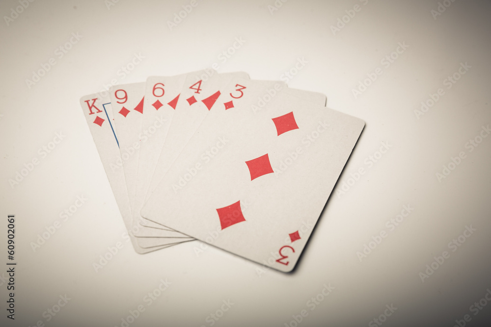 Obraz premium Pokerblatt