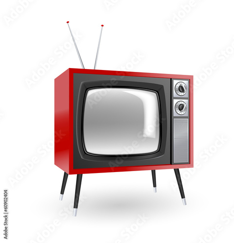 Stylish retro TV