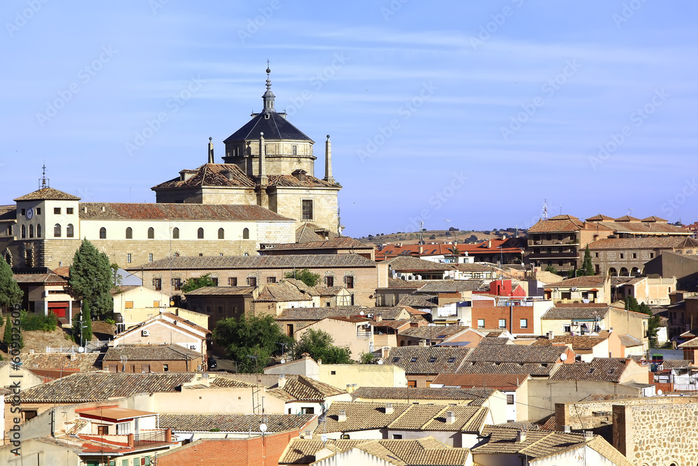 General view of the famous town of Toledo, Spain