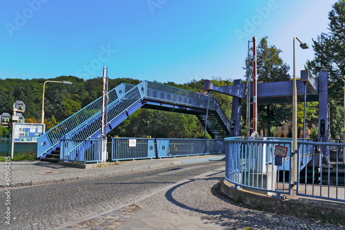 Obraz na płótnie Schleusenbrücke w salonie