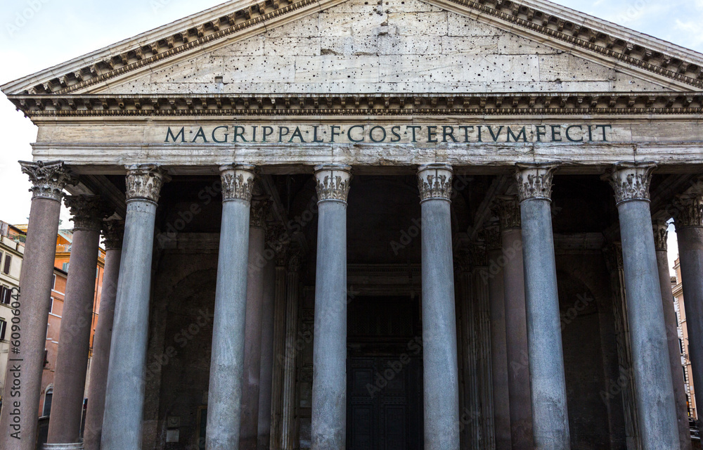 Low angle view of Pantheon