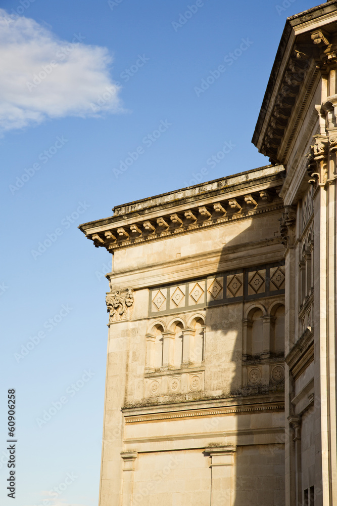 Low angle view of a cathedral