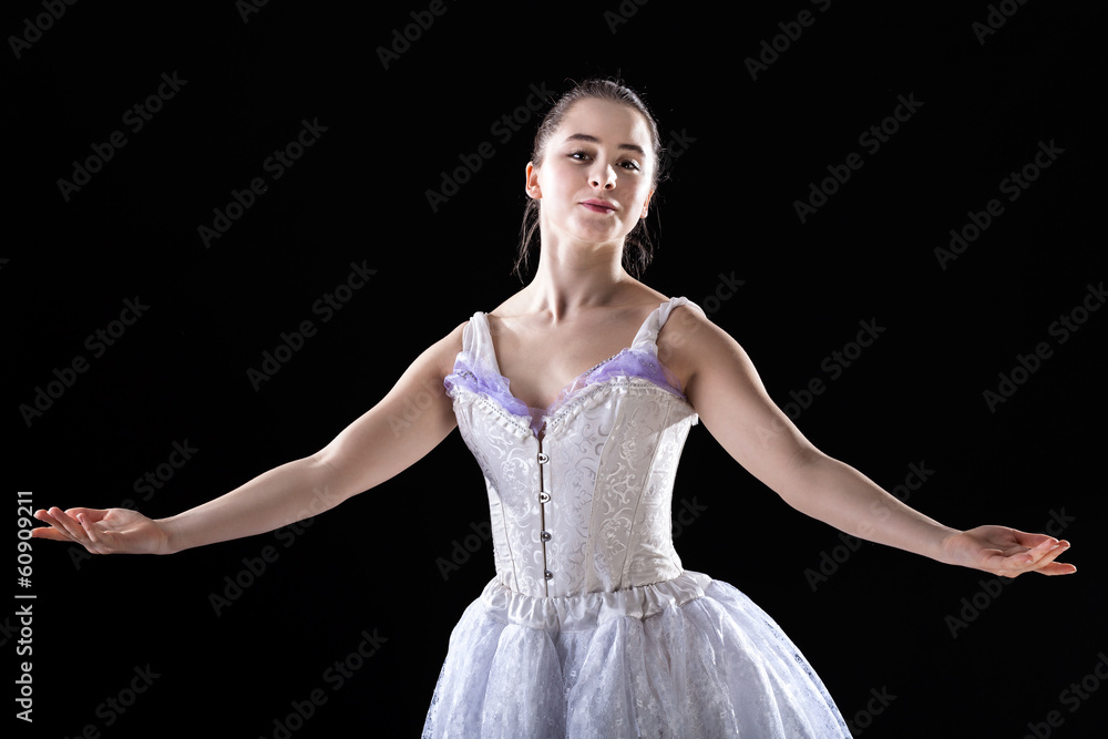 Fototapeta premium Dancer after performence