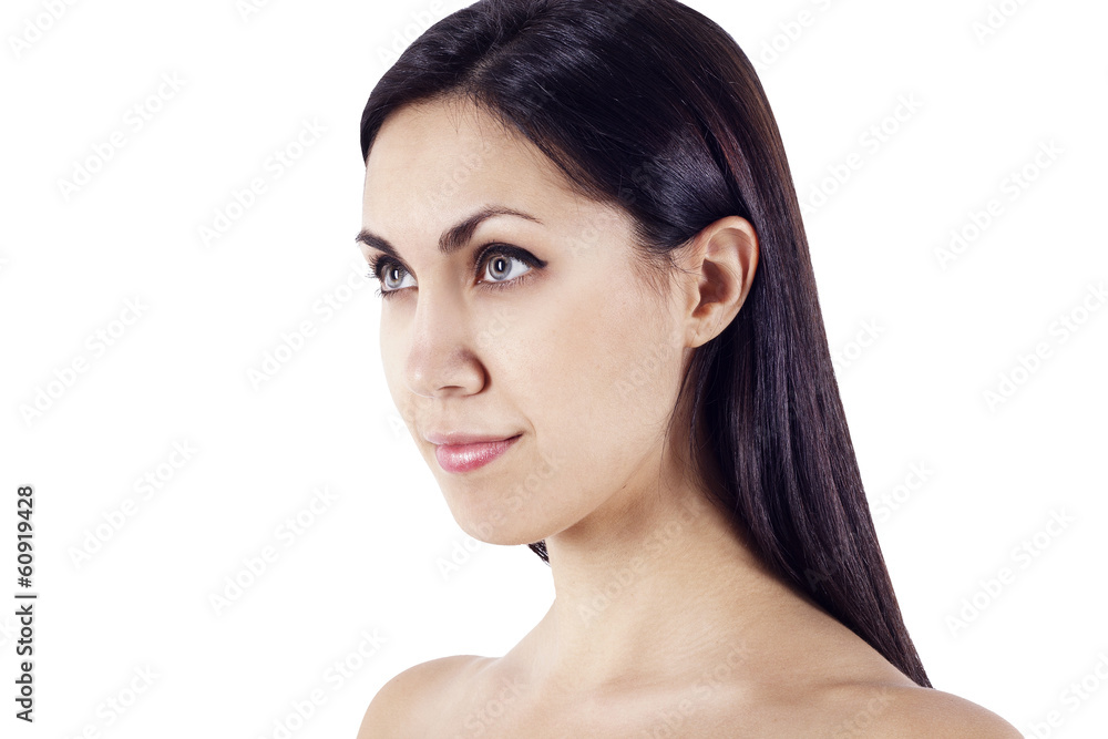 Obraz premium Portrait of young beautiful woman