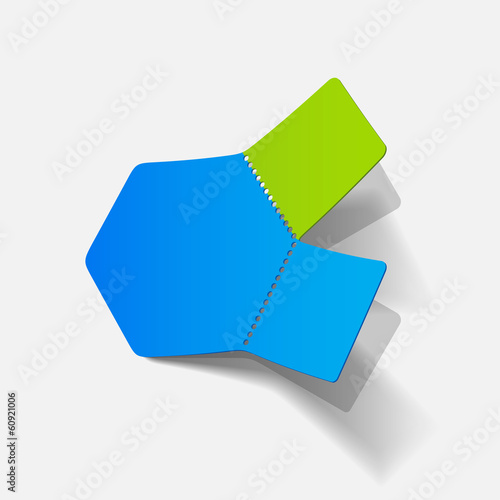 realistic design element