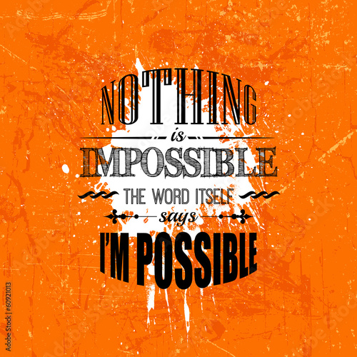Grunge typography background