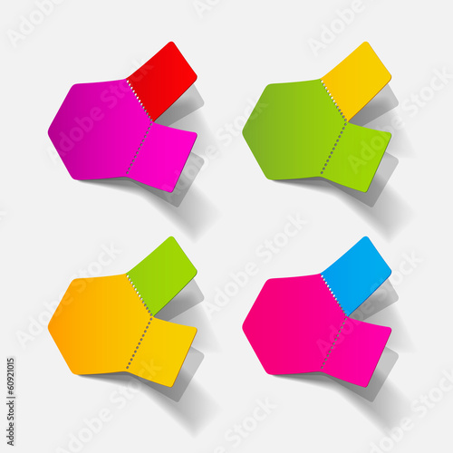 realistic design element