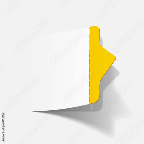 realistic design element