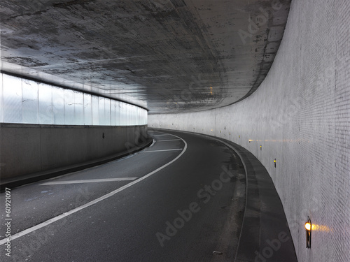 urban tunnel in paris