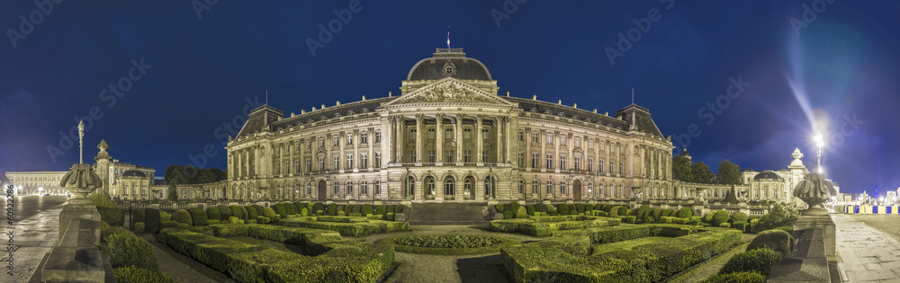 Royal Palace of Brussels, Belgium.